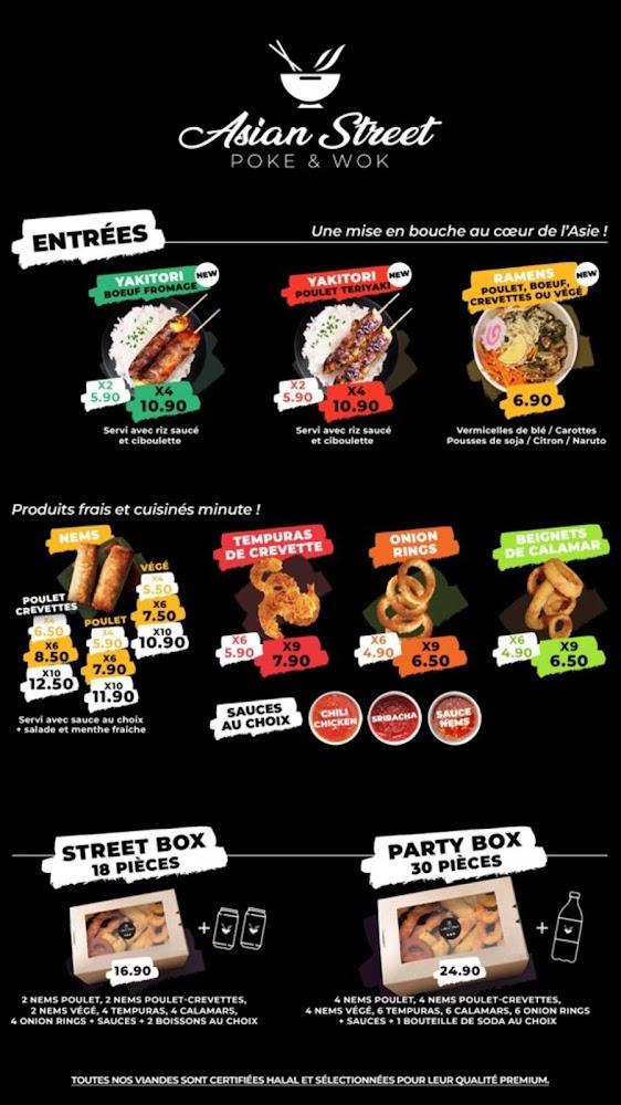 Asian Street Toulon - Menu Image 2